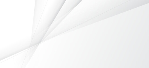 Wall Mural - modern minimalist white background contemporary geometric design on a clean white surface.