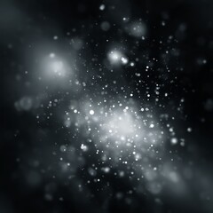 Wall Mural - Abstract Dark Space Galaxy Background Design