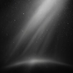 Wall Mural - Dramatic Spotlight Effect With Glitter Particles