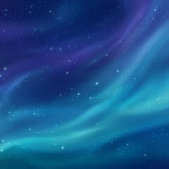 Wall Mural - Abstract Night Sky Aurora