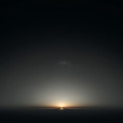 Wall Mural - Vast Horizon Sunset With Star Dust