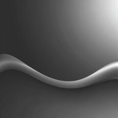Wall Mural - abstract gray silver wave design background
