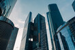 © Sofiia - bottom view of the tall skyscrapers of the business district of a modern city