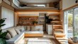 © AdnaN - Modern tiny house interior design
