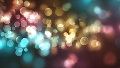 Abstract bokeh background with vibrant colors