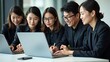© Oman - group of business people working together