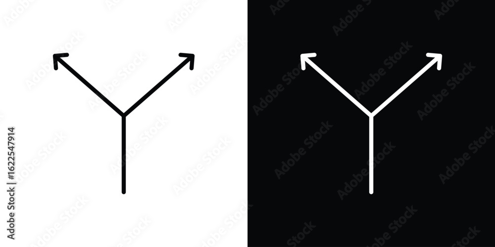 Split icons pack suitable for web and infographics Stock Vector | Adobe ...