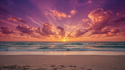 Wall Mural - Twilight with a lavender backdrop