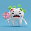 © MrMachyH - Sad Tooth with Cavities