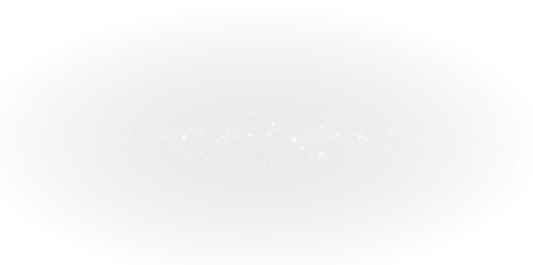 Wall Mural - Gold Dust Light Effect PNG. Glowing Christmas Bokeh Background with Yellow Flickering Shine, Confetti Particles, and Shimmering Golden Stars on Transparent Background.	
