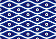 © Katsiaryna Hatsak - Seamless pattern with Turkish evil eye bead. Good luck. Turkish tile. Oriental ottoman design vector background. Perfect for wallpapers, pattern fills, web page backgrounds, surface textures, textile