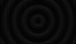 © kastanka - 3D wavy black background with ripple effect. Grid surface with particle. Vector illustration for cover, card, postcard, interior design, banner