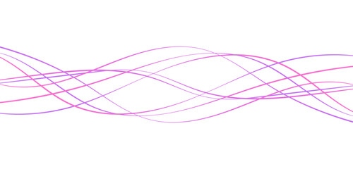 Thin wavy line abstract background with seamless curves. Curved wave pattern with thin line art vector background. Minimal striped wavy design with abstract line art 