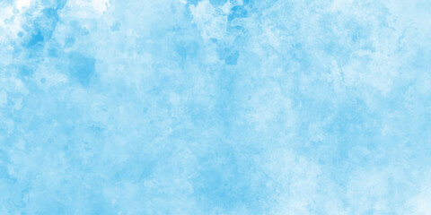 Wall Mural - abstract blue watercolor white background, soft cloud shapes, blended watercolor effect, blue marble