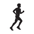 © MAHFUJ MONDOL - Silhouette Running Man Vector Icons – Athletic Movement Poses