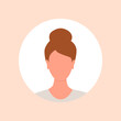 © TA Sydoruk - Vector flat illustration. Avatar, user profile, face icon, gender neutral silhouette, profile picture in color. Suitable for social media profiles, icons, splash screens and as a template.