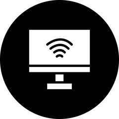 Wall Mural - Internet Connection Vector Icon Design