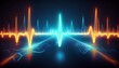 © Melanie - glowing heartbeat life vitality health ekg energy abstract background