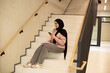 © Nastasia - Muslim young student girl in university.