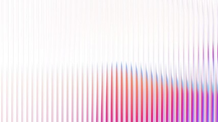 Poster - Abstract 3d render, background animation with ribbed glass effect, 4k seamless looped video