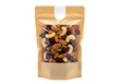 © SG STOKER - Trail mix in a brown package isolated on transparent background