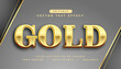 © starlineart - luxurious shiny gold lettering text style effect