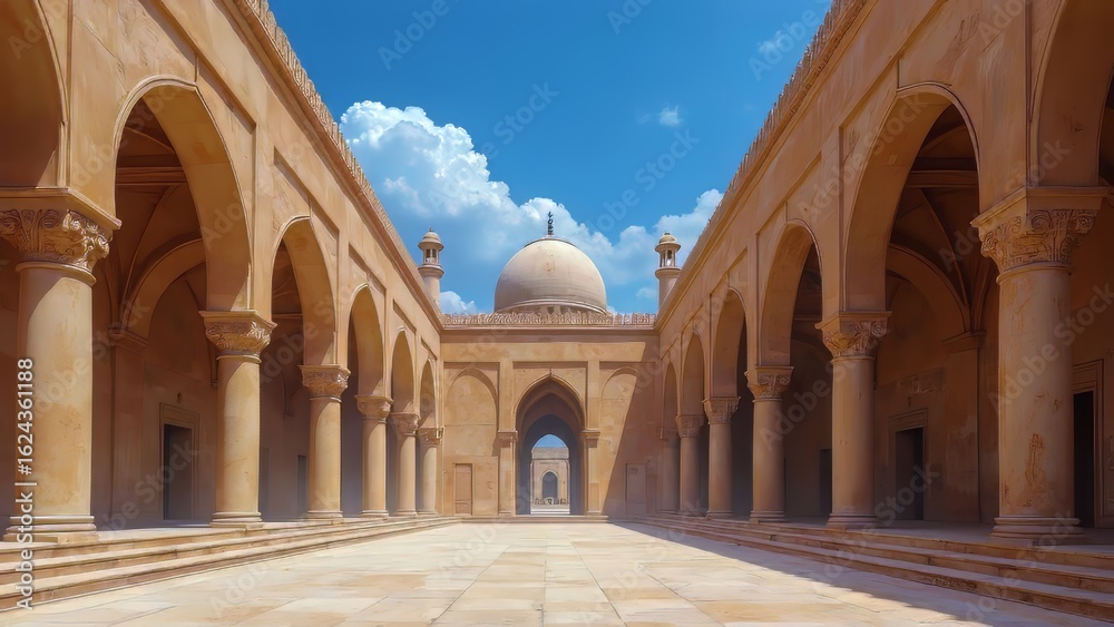 Arched architecture with open scenes Stock Photo | Adobe Stock