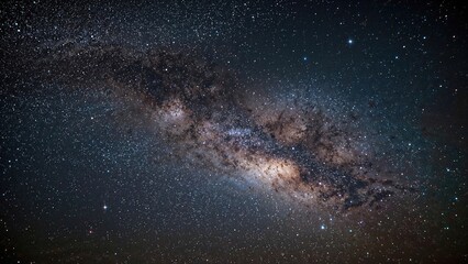 Wall Mural - the milky way and stars forming the background