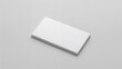 © AkuAku - White card with no content on a grey base for design replacement