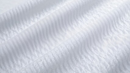 Football jersey in white fabric with breathable mesh design