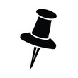 © Vectortwist - Push Pin Outlined Icon Vector Illustration