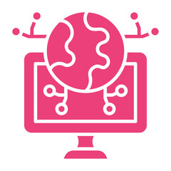 Wall Mural - Network Icon