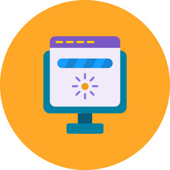 Wall Mural - loading icon