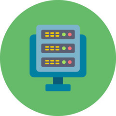 Wall Mural - database icon