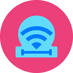 Wall Mural - wifi icon