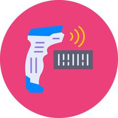 Wall Mural - barcode scanner icon