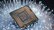 © sri - Central processing unit (CPU) surrounded by fiber optics