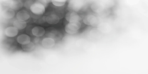 Abstract blue bokeh light background with glowing circles and festive holiday sparkle pattern