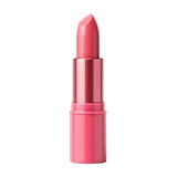 pink lipstick isolated on white background