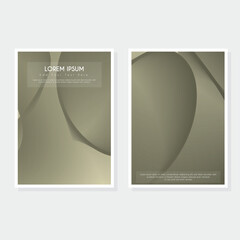 Wall Mural - Creative modern abstract cover page design