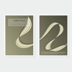 Wall Mural - Creative modern abstract cover page design