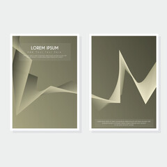 Wall Mural - Creative modern abstract cover page design