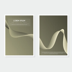 Wall Mural - Creative modern abstract cover page design