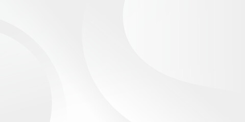 abstract white gradient color background with curve and swirl lines decoration