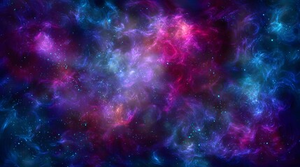 Wall Mural - Cosmic space and stars, color cosmic abstract background.