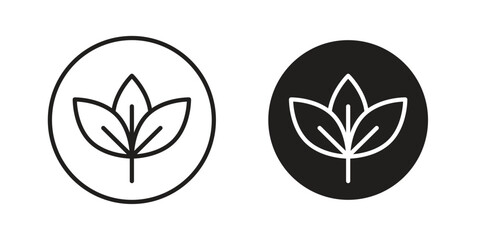 High fiber food icon vector design element logo template