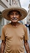 © kittipoj - Creative Elderly Man Urban Fashion Setting