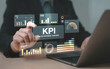 © MHA Creation - Boost business performance with key performance indicators on a modern laptop, achieve success through data-driven insights and professional analytics today