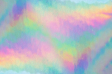 Wall Mural - holographic rainbow foil iridescent texture abstract hologram background