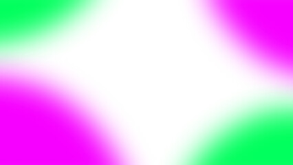 Wall Mural - Abstract pink and green glowing gradient element